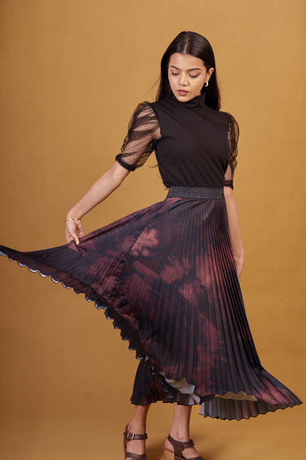 Dark Fantasy Pleated Skirt