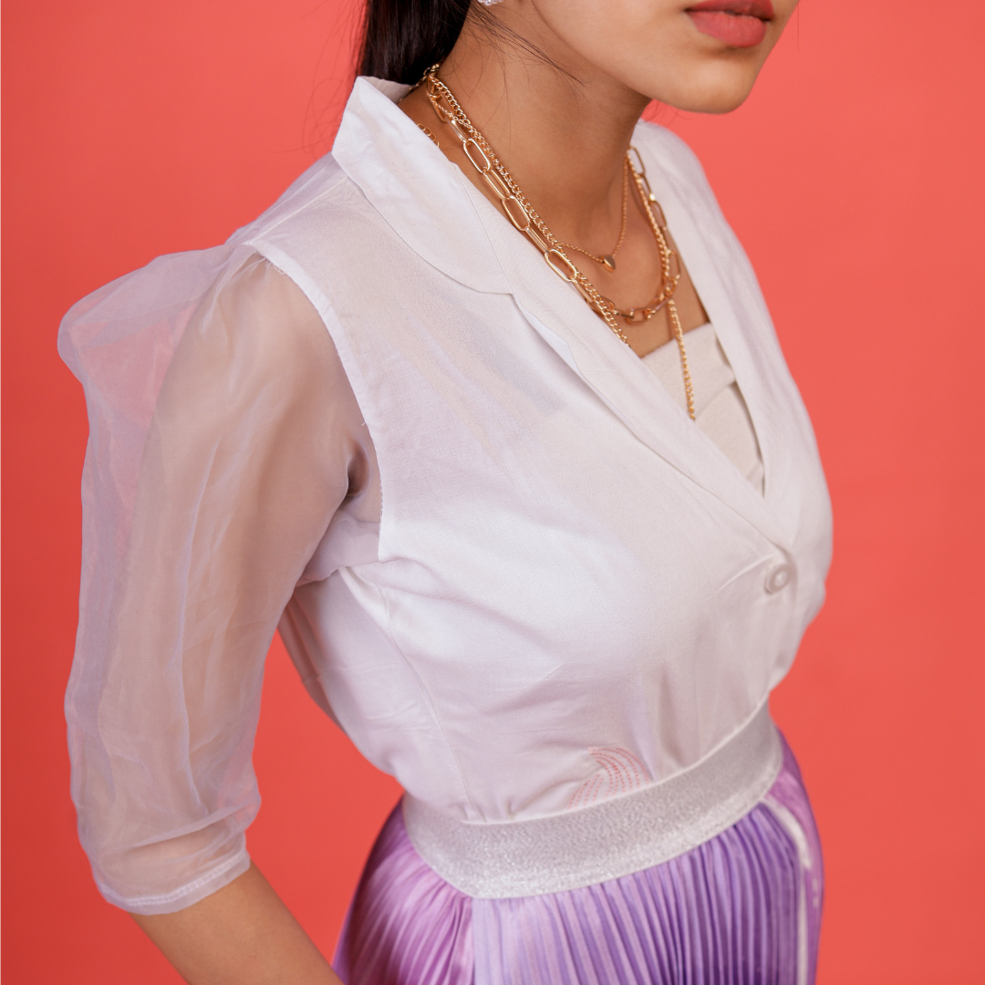 White Shirt Top