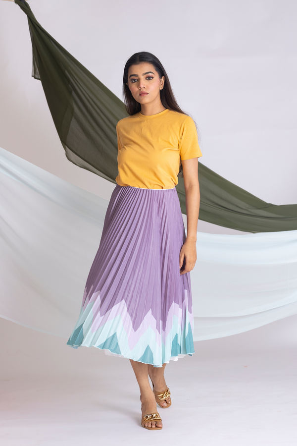 Thistle Pleated Skirt