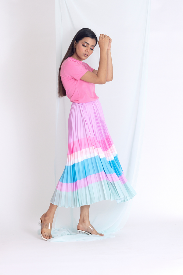 Unicorn Pleated Skirt