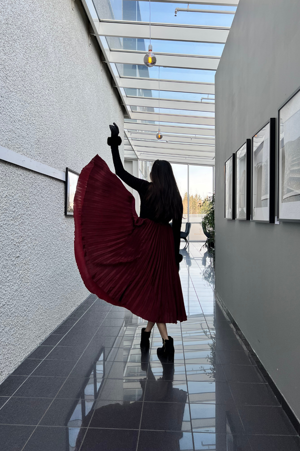 Maroosy Pleated Skirt