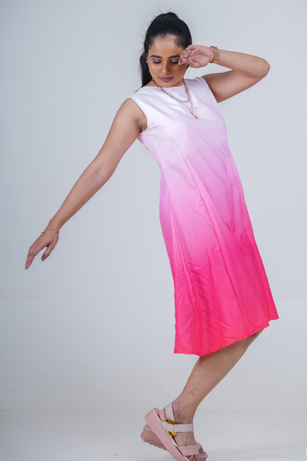 Ombre Dress Pink