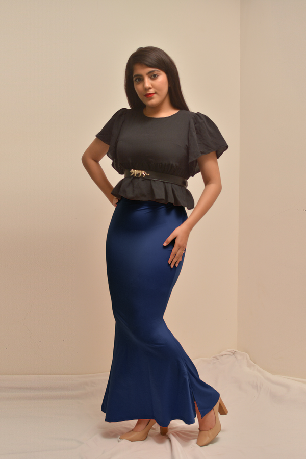 Navy Blue Shimmer Shapewear