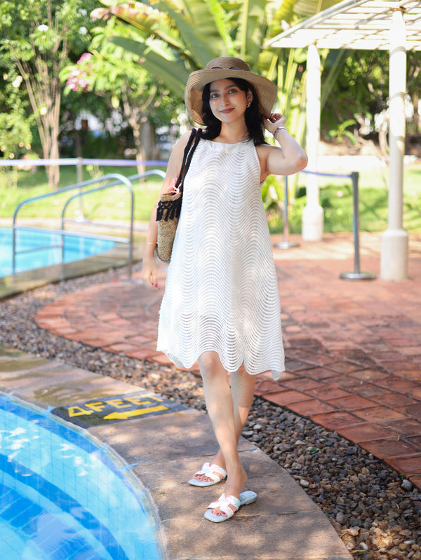 Crochet Wave Dress