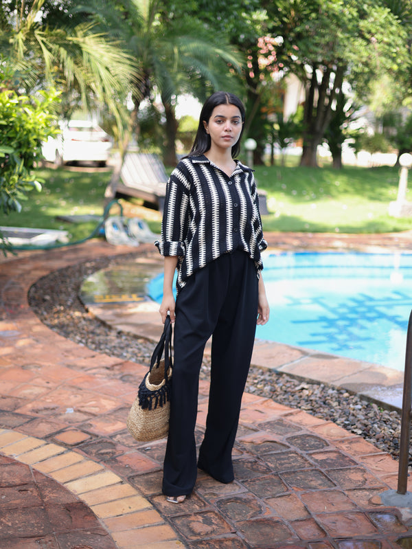 Oversized Stripe Shirt