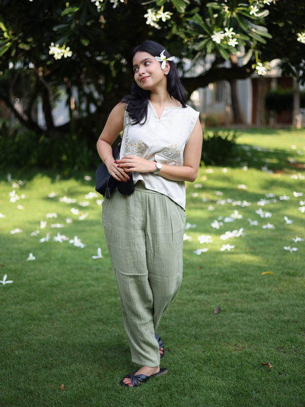 Crossback Breezy Top